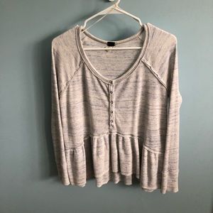 We The Free ruffle top